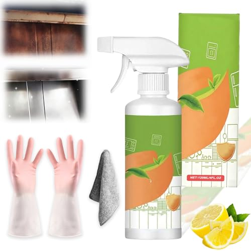Electrolyzed Ion Kitchen Cleaner Spray, 2026 New Multi-Purpose Household and Kitchen Cleaning Spray, Dissolves Grease Instantly, Countertop Cleaner for Range Hood Oven Stove Pots (1pc, Onesize)