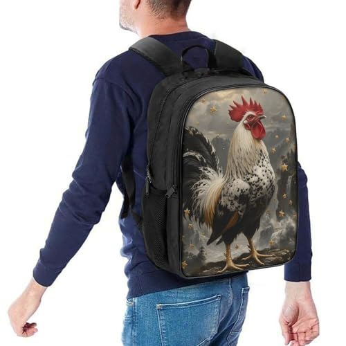 Mochila escolar para niños con pecho 3D y capa plegable de viaje 5