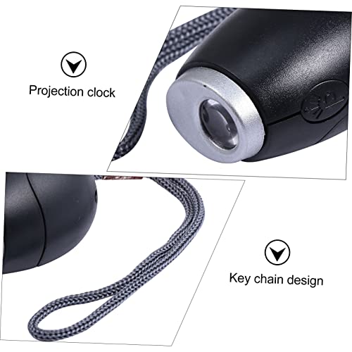 Reloj proyector LED Cabilock mini portátil para ver la hora en bolsos oscuros y noche 8
