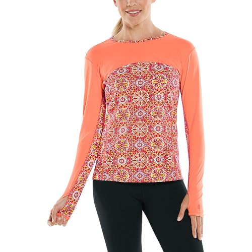 Coolibar UPF 50+ Women's Coastal Convertible Swim Shirt - Sun Protective