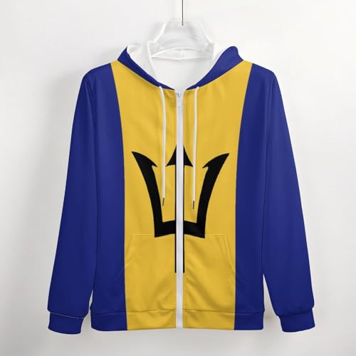 Fattyeery Mens All-Print Jacket China Flag 3D Printing Hoodie with Pocket Casual Sweatshirts for Adult Men3