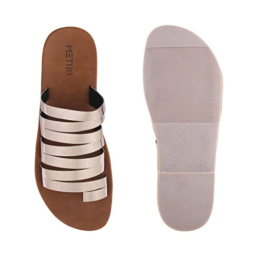 Image of Metro Women Synthetic Women Sandals (32-8710)