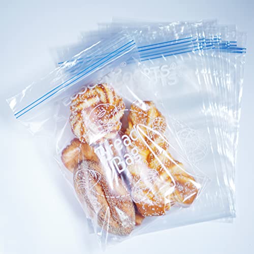 ECOOPTS 15 bolsos reutilizables del ANIMAL DOMÉSTICO de los bolsos del pan del PCS para el almacenamiento del pan BPA libre -30×40cm Cover