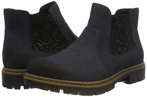 Rieker 71364, Stivali Chelsea Donna