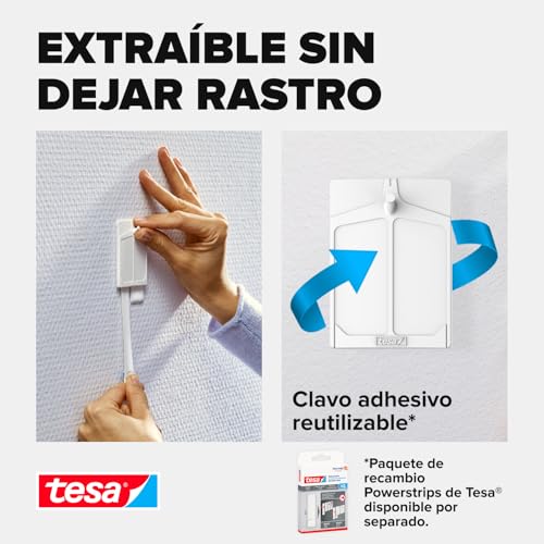 Miniatura 6 de Clavo Adhesivo Tesa Para Paredes Pintadas Y Yeso 2 Kg, 2 Piezas