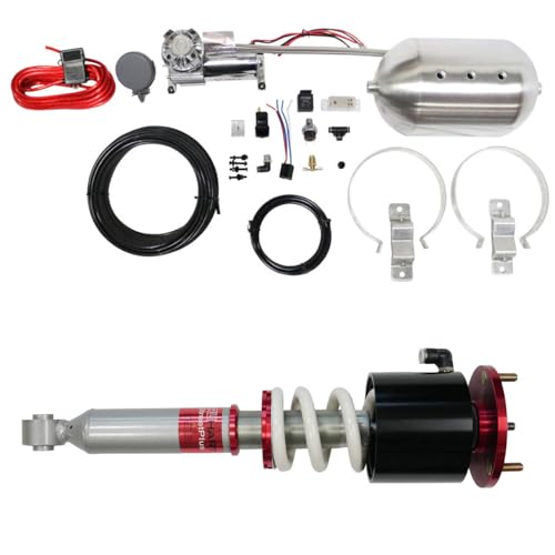TruHart Streetplus coilovers with Front Air Cups