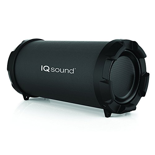 SuperSonic IQsound Wireless Bluetooth Portable Outdoor Speaker, Black