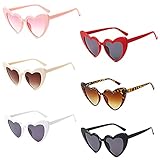 【Hochwertiges Material】Unsere stylische retro cateye sonnenbrille damen besteht aus einem leichten PC-rahmen, verstärkte Metallscharniere, exquisite Schläfenglätte, nicht leicht zu biegen, glatt und langlebig.