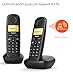 Gigaset A270 Duo - 2 Teléfonos inalámbricos manos libres, gran pantalla iluminada,...