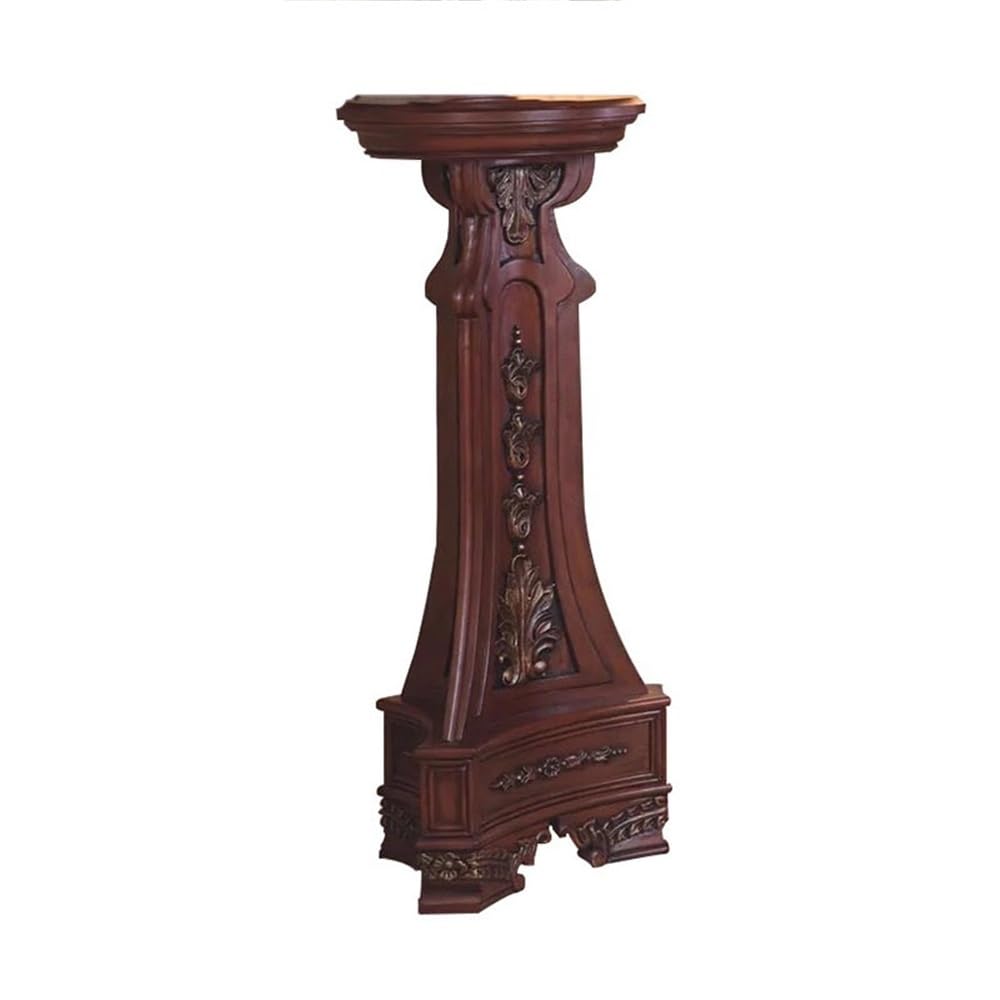 S5b8W3g7 Pedestal Vintage Distressed Plant Stand Display Base Decor