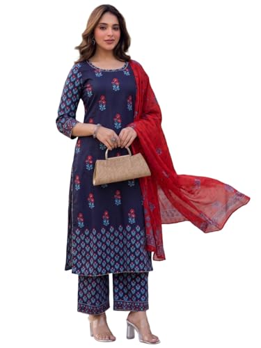 Ensemble kurta imprimé pour femme idéal pour concilier style de bureau et élégance