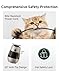 ‌Dreame Pet Air Purifier AP10 for Home Large Room, Cleans 5,386 ft² in One Hour, Smart Air Cleaner with 360° Visual Collection of Cat Hair, 3 Filters for Odor Purification, ‌Pet-Friendly Design, Glod