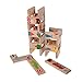 Produktbild 28 stücke Domino Block Set, Tier Bunte Bausteine Set Holz Puzzle Brettspiel Spielen Set Früherziehung Spielzeug Geburtstagsgeschenk für Kind Jungen Mädchen