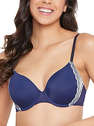 Image of Clovia Women's Padded Underwired Demi Cup T-Shirt Bra