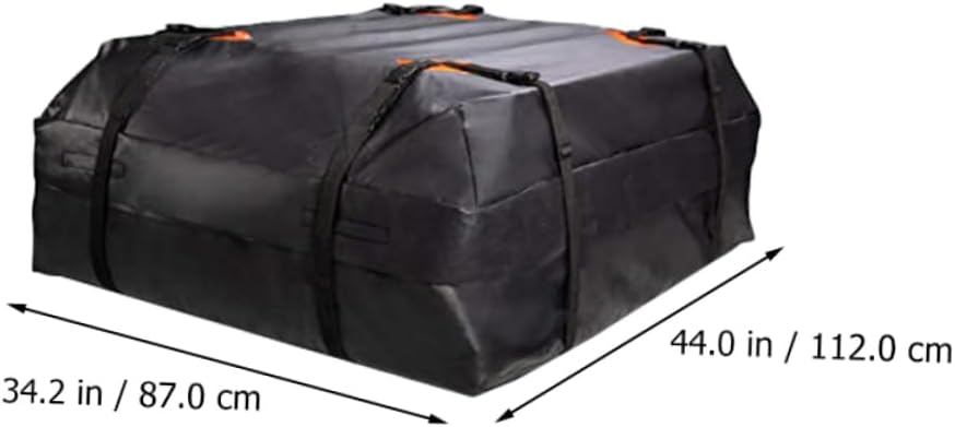 DECHOUS 1Set High Capacity Car Rooftop Cargo Bag Oxford Vehicle Roof Bag with Slip Mat for Easy Installation and Secure Storage of Luggage and Gear