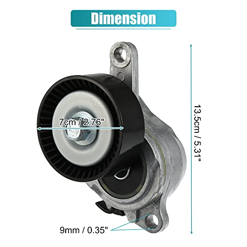 X AUTOHAUX Automatic Belt Tensioner Pulley Assembly 17540-54L00 for Suzuki Grand Vitara Kizashi SX4 2.4L L4 Serpentine Tensioner Automatic Belt Drive Tensioner 1754078K00 by X AUTOHAUX - Used condition - Image 7