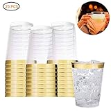 *Stapelbar & Dekorativ - Die Kunststoff-Becher lassen sich platzsparend stapeln. Ein Muss für Ihre Party Tisch Accessoire!