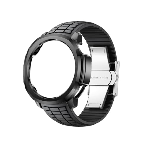 [PLYYQZM] �ɍ��� Hua wei Watch GT Runner 2 ���p�ȃ��X�g�o���h���� PC �P�[�X�V���R���X�g���b�v�u���X���b�g�ɓK��(Black+black)