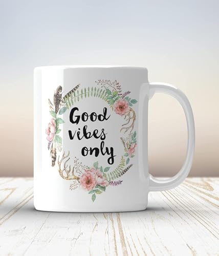 Image of Funny Bestie with Friendship Quotes Printed 325 ml Ceramic Coffee Mug /Tea Cup Gift for Girls, Best Friends, Sister Mom, Wife, Girlfriend 325 ml (Best Friend-15)