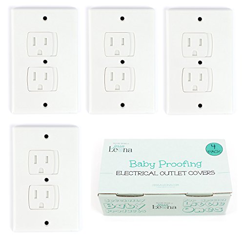 Self-closing electrical outlet covers for baby proofing | automat…