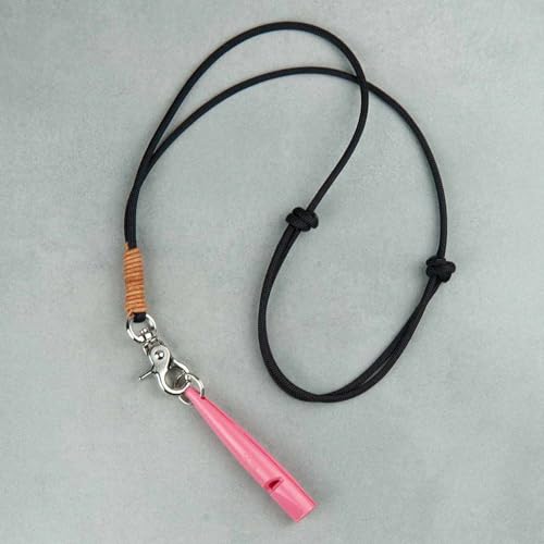 PFEIFENBAND | Oliv-Grün | verstellbar | Umhängeband mit kleinem Karabiner für Hundepfeife oder Schlüssel | Schlüsselband | Keychain | Diverse Designs | handgefertigt