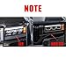 Headlight Lamp Guard Trim Cover Compatible with Toyota Land Cruiser 250 Prado J250 LC250 2024 2025, Carbon Steel Front Headlight Bezels Cover Protector, Black