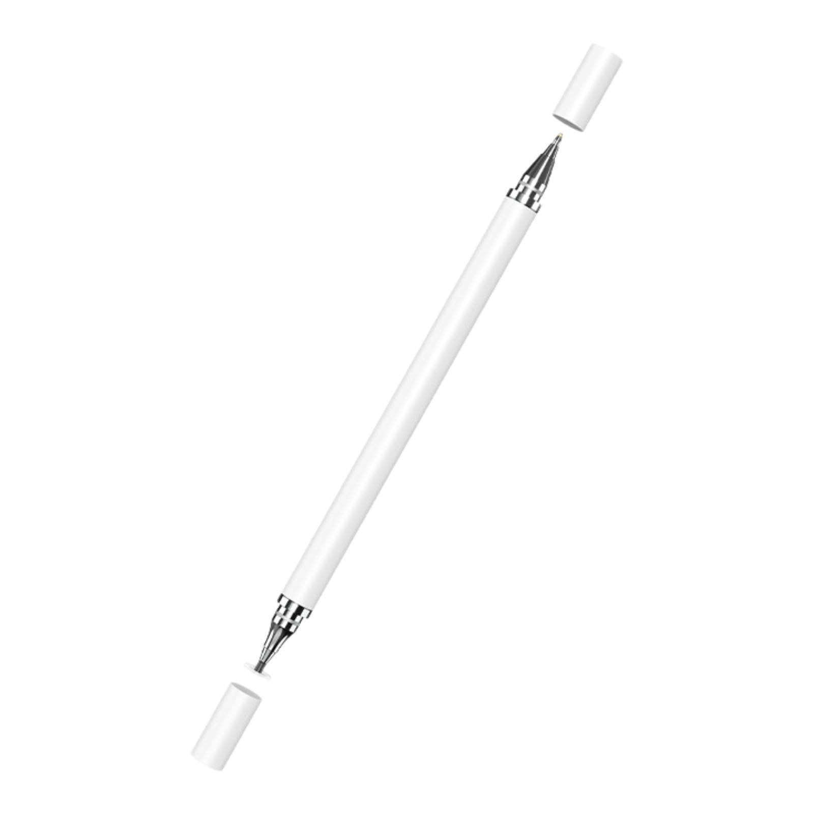 MYADDICTION 2 in 1 Capacitive Pen Universal Compact Accessory for Painting Electronic Equipment Notes White-image-4