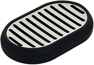 Amazon Basics Stainless Steel Soap Dish - Black