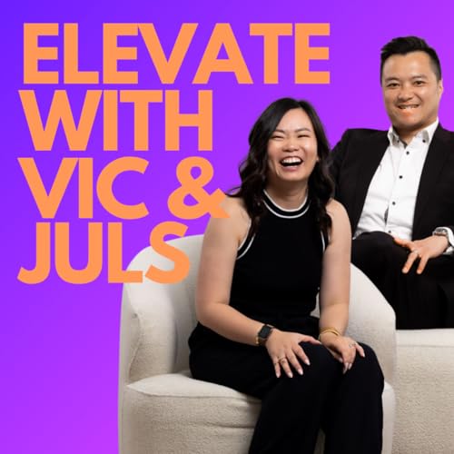 『Elevate Podcast with Vic and Juls』のカバーアート