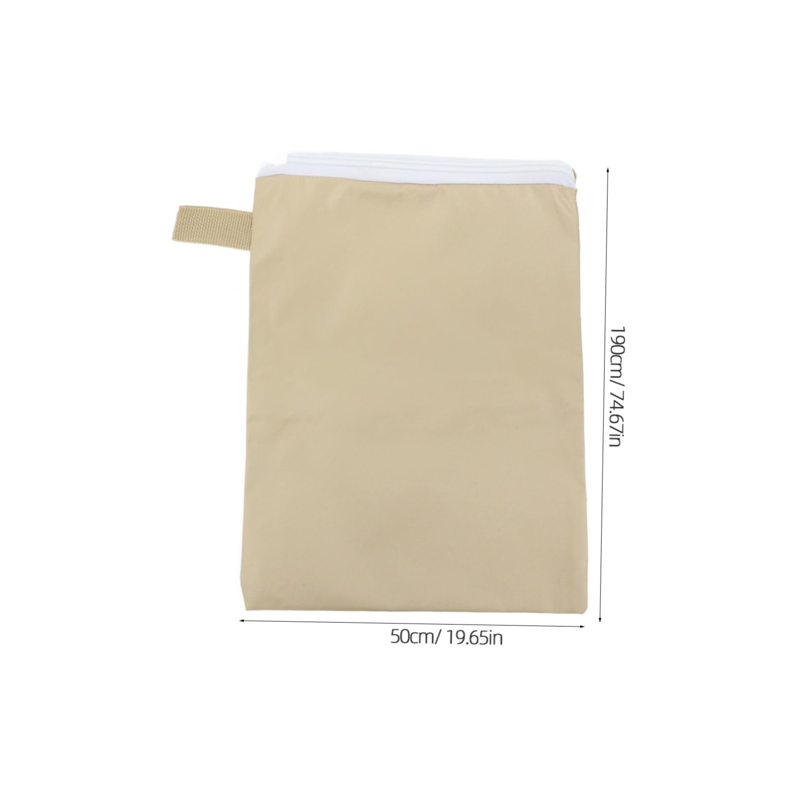 Sosoport Water Resistant Patio Umbrella Cover Durable Oxford Fabric Windproof Protection for Offset Umbrellas Comprehensive Fit for Outdoor Use