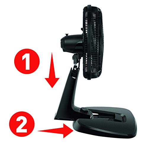 Ventilador de Mesa Desmontável, Ultra Silence Force VD40, Preto, 40cm, 110v, Arno