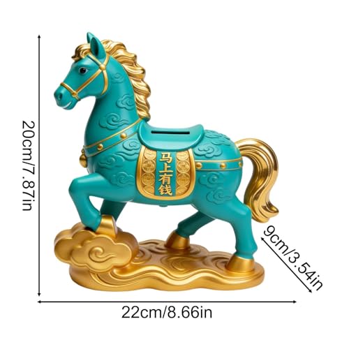 Caballo chino de decoración para oficina y salón elegante 6