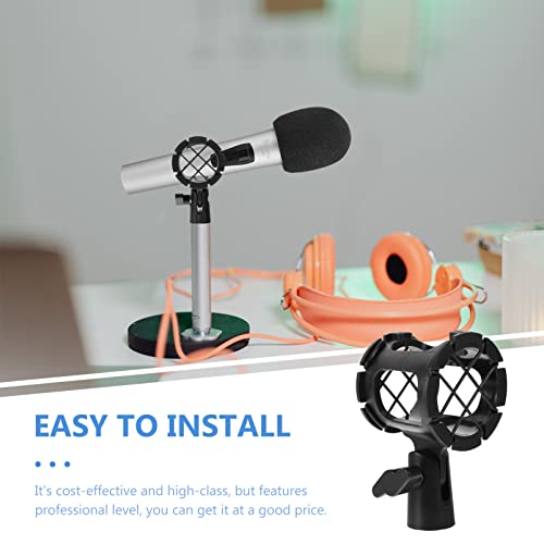 Vaguelly Suporte de Clipe Microfone Micro Microfone Anti- Vibração Suporte para Microfone
