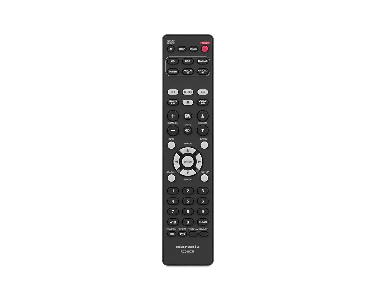 Marantz Melody (M-CR412) HiFi Anlage, CD-Player, DAB+ Radio, Bluetooth, 2 Optische TV-Eingänge, USB-Eingang