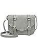 Scarleton Decorative Front Belt Crossbody Bag H172503 - Grey