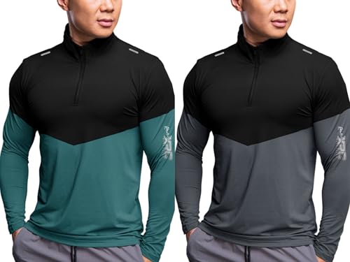 Image of Noble Monk Men's Active wear Regular Fit T Shirt |Full Sleeves |Casual T-Shirt for Men