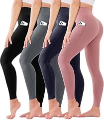 202-4 Packs Pockets Black/Gray/Navy Blue/Pink