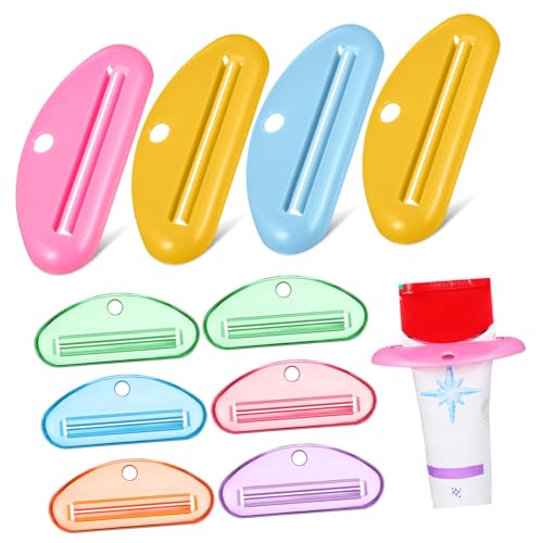 NOLITOY 10 Pcs Toothpaste Squeezer Tube Squeezer Dispenser Squeezing Toothpaste Bathroom Toothpaste Total Key Simple Toothpaste Dispenser Lightweight Tooth Paste Toothpaste Roller Plastic -  EQ5NI5OZ531U51042JAG6KREP