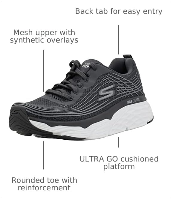 Image of Skechers Men's Max Cushioning Elite - Brilliant Walking Shoe
