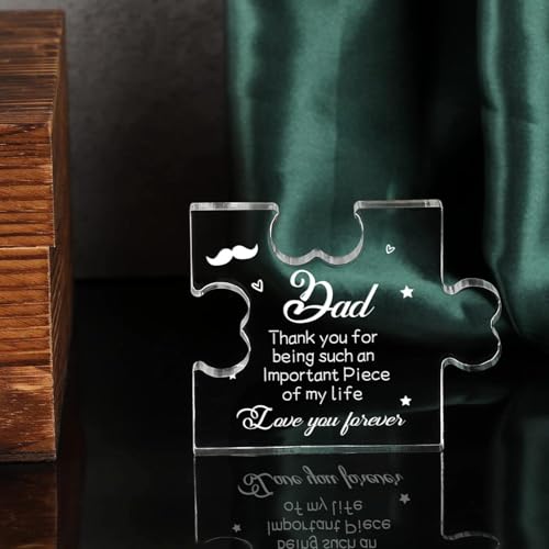 Image of Heart shaped plaque gift (Dad)