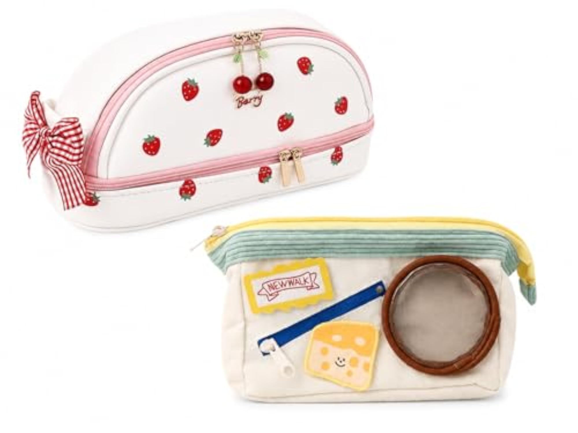 Cute Pouch Combo Set for Girls Mini Pencil Pouch Organizer