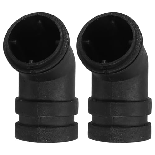 Didiseaon Adaptador de Codo para Lijadora de Banda 22 Mm de Diámetro, 2 Piezas de Plástico Resistente, Accesorio para Salida de Polvo, Compatible Lijadoras Eléctricas, Adecuado