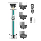 Haarschneidemaschine für Männer, Haarschneidemaschine T9 Haarschneidemaschine Wiederaufladbare Professionelle Haarschneidemaschine Kabelloser Elektrischer Schnurloser Trimmer für Männer