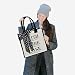 BXVRT Christian Shoulder Beach Bag, Faith Hope Love Canvas Tote Bag, Inspirational Gifts For Women, Bible Verse Butterfly Shopping Bag, Birthday Christmas Motivational Gifts For Friends -34
