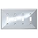 Franklin Brass 135882 Beverly Quad Toggle Switch Wall Plate / Switch Plate / Cover