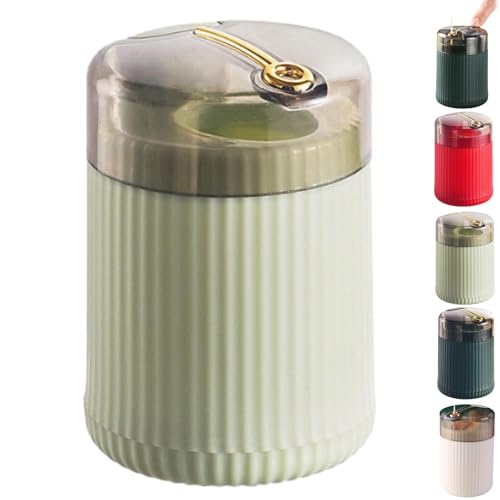 Générique Distributeur automatique de cure-dents à ouverture instantanée, distributeur automatique de cure-dents, porte-cure-dents portable à ouverture instantanée, pot à cure-dents pour salon (B)