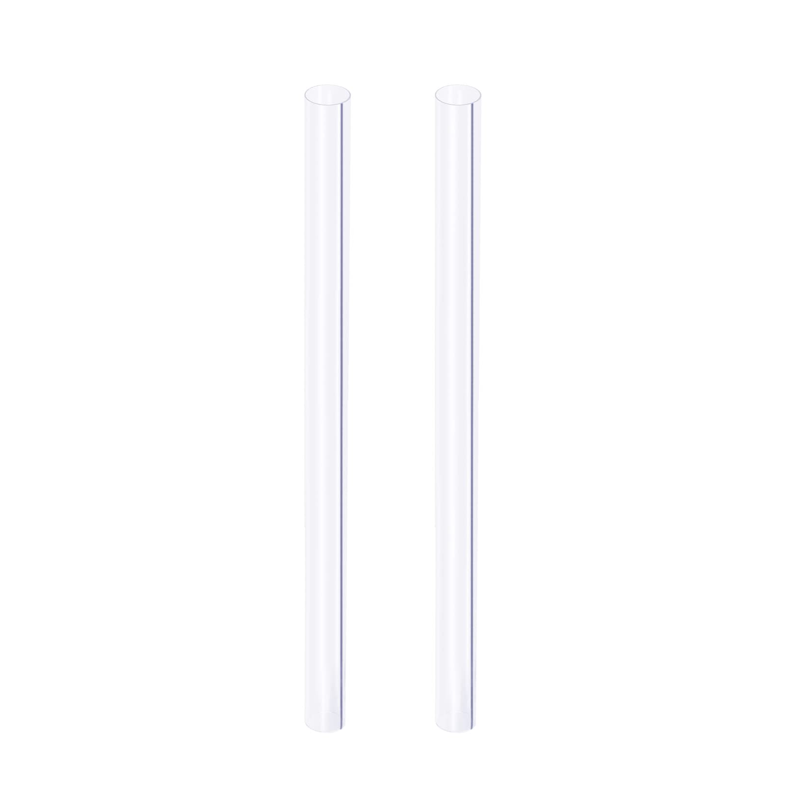 Tube PVC transparent rigide 36mm pour aménagement d'aquarium et décoration lumineuse