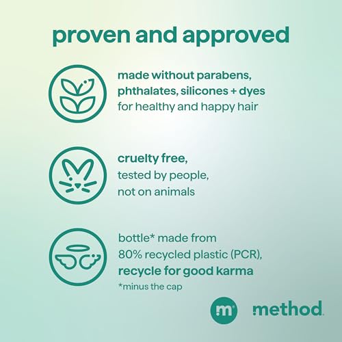 Image of Method Men 2-in-1 Shampoo and Conditioner, Marine + Mist, 14 oz (Pack of 12)