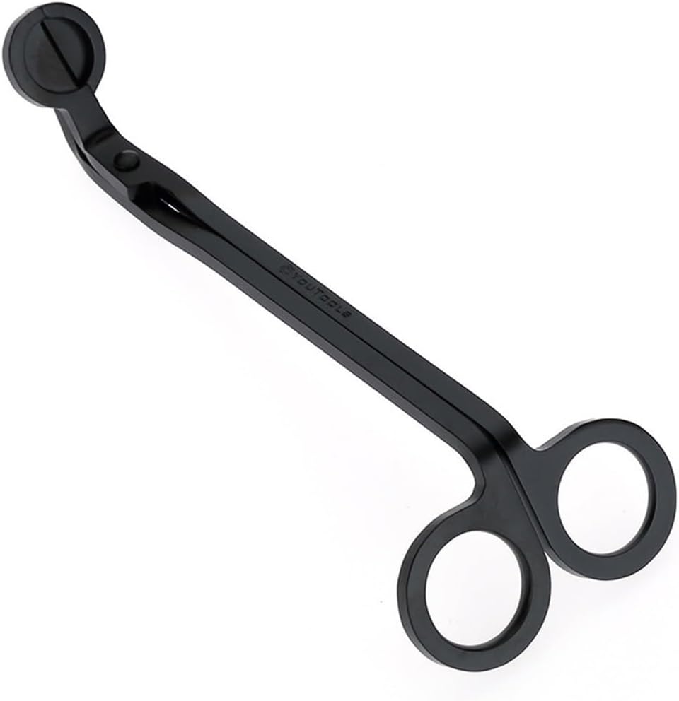Candle Wick Trimmer Handmade Making Tools 18cm(Black)