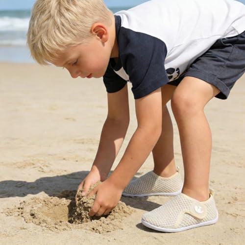 Image of FEETCITY Boys Girls Water Shoes Kids Aqua Socks Quick Dry Barefoot for Beach Swimming Pool